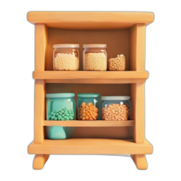 Garde-manger — icône 3D Batch & Cook